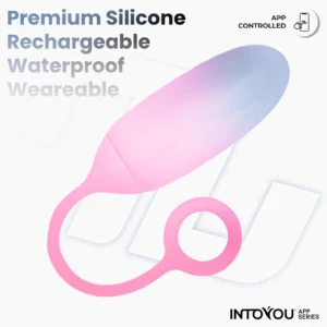 IY – Vibrating Egg with App Pink/Blue