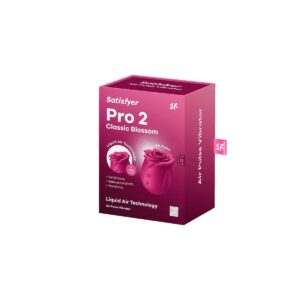 Satisfyer Pro 2 Classic Rose - Vibrator Trandafir, Stimulator Clitoris, waterproof