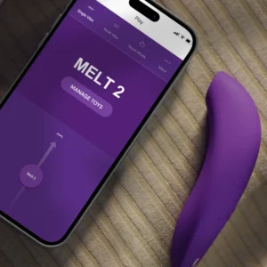 We-Vibe Melt 2 – Vibrator Stimulator Clitoris, Pleasure Air, Control prin Aplicatie, 6 moduri de presiune