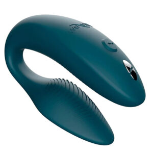 We-Vibe Sync 2 – Vibrator Stimulare Clitoris si Punctul G, Control prin Aplicatie, pentru cupluri, Verde