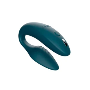 We-Vibe Sync 2 – Vibrator Stimulare Clitoris si Punctul G, Control prin Aplicatie, pentru cupluri, Verde