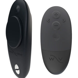 We-Vibe Moxie+ – Vibrator Stimultor Clitoris, pentru Chiloti, Control prin Telecomanda si Aplicatie, Negru
