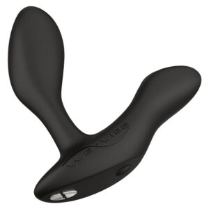 We-Vibe Vector + – Vibrator Stimulator Prostata, 6 moduri de vibratie, Control prin Aplicatie, Ø 3 cm, Negru