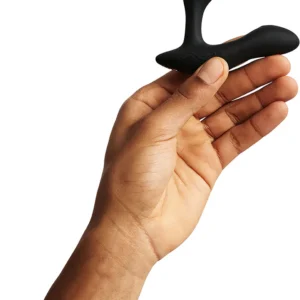 We-Vibe Vector + – Vibrator Stimulator Prostata, 6 moduri de vibratie, Control prin Aplicatie, Ø 3 cm, Negru