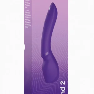We-Vibe Wand 2 – Vibrator Wand Masaj, Stimulare Clitoris, Control prin Aplicatie, Ø 5 cm