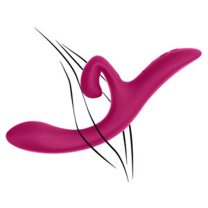 We-Vibe Nova 2 – Vibrator Rabbit Waterproof, Stimulare Punctul G, Silicon Premium, 21.7 cm, Ø 3.9 cm