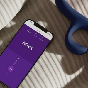 We-Vibe Nova 2 – Vibrator Rabbit Waterproof, Stimulare Punctul G, Silicon Premium, 21.7 cm, Ø 3.9 cm