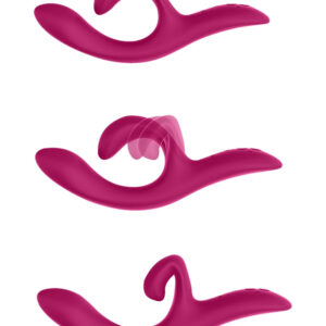 We-Vibe Nova 2 – Vibrator Rabbit Waterproof, Stimulare Punctul G, Silicon Premium, 21.7 cm, Ø 3.9 cm