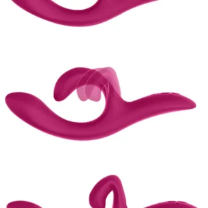 We-Vibe Nova 2 – Vibrator Rabbit Waterproof, Stimulare Punctul G, Silicon Premium, 21.7 cm, Ø 3.9 cm