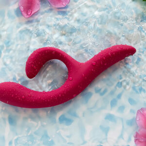 We-Vibe Nova 2 – Vibrator Rabbit Waterproof, Stimulare Punctul G, Silicon Premium, 21.7 cm, Ø 3.9 cm