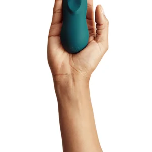 We-Vibe Touch X – Vibrator Clitoris Waterproof, Silicon Premium, 16 moduri de vibratie, Verde
