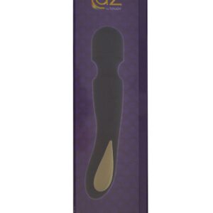 ToyJoy Zenith Massager – Vibrator Wand Masaj, Stimulare Clitoris, Silicon Premium, Mov, Ø 4 cm