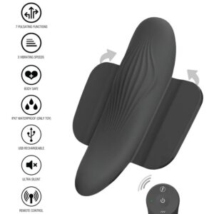 ToyJoy Kalli Panty – Vibrator cu Telecomanda, Stimulare Clitoris, Pentru Chilot, Silicon Premium, 10 moduri vibratii