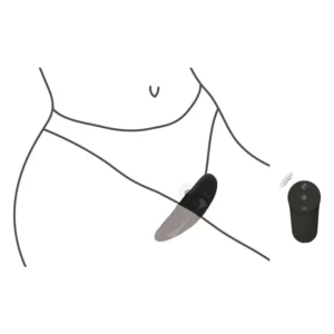 ToyJoy Kalli Panty – Vibrator cu Telecomanda, Stimulare Clitoris, Pentru Chilot, Silicon Premium, 10 moduri vibratii