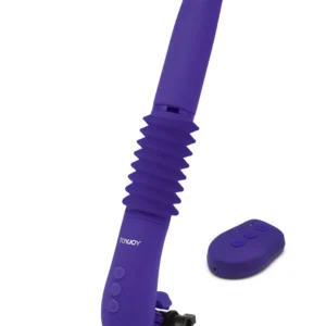 ToyJoy Magnum Opus Supreme Thruster 2 – Vibrator cu Telecomanda, cu Pentetrare Autonoma, Silicon Premium, 36 cm, Ø3,7 cm
