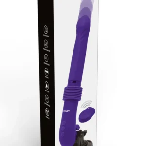 ToyJoy Magnum Opus Supreme Thruster 2 – Vibrator cu Telecomanda, cu Pentetrare Autonoma, Silicon Premium, 36 cm, Ø3,7 cm