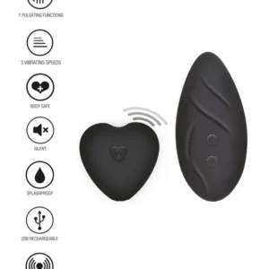 ToyJoy Angel Panty – Set Chilot cu Vibrator Clitoris, cu telecomanda, Silicon Premium