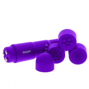 ToyJoy Funky Massager – Mini Vibrator Wand, TPE moale, Waterproof, Ø 2,5 cm, Mov