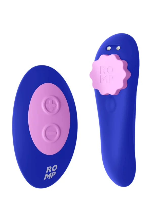 ROMP Party – Vibrator pentru chilot, cu telecomanda, stimulare clitoridiana, 7 moduri vibratie