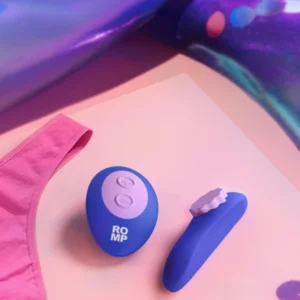 ROMP Party – Vibrator pentru chilot, cu telecomanda, stimulare clitoridiana, 7 moduri vibratie