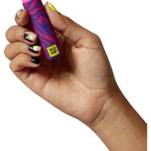 Romp Lipstick - Vibrator Ruj, Stimulator Clitoris, Silicon & ABS soft-touch, 7 niveluri de intensitate