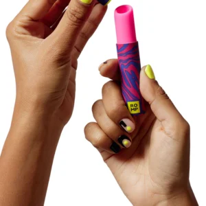 Romp Lipstick - Vibrator Ruj, Stimulator Clitoris, Silicon & ABS soft-touch, 7 niveluri de intensitate