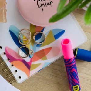 Romp Lipstick - Vibrator Ruj, Stimulator Clitoris, Silicon & ABS soft-touch, 7 niveluri de intensitate