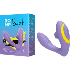 Romp Reverb – Vibrator Clitoris, Stimulare Punctul G, 10 niveluri de Suctiune, Waterproof