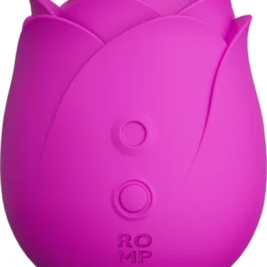 Romp Rose – Vibrator Trandafir cu Pleasure Air, Stimulator Clitoris, 10 moduri de stimulare