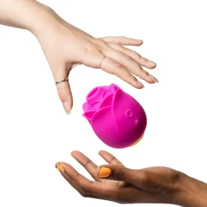 Romp Rose – Vibrator Trandafir cu Pleasure Air, Stimulator Clitoris, 10 moduri de stimulare