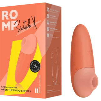 Romp Switch X – Vibrator Stimulator Clitoris, Pleasure Air, Silicon Premium