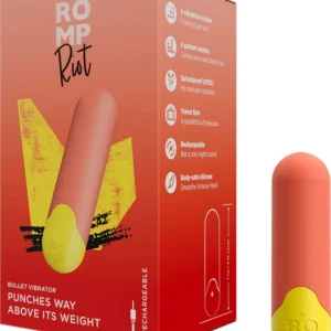 Romp Riot – Vibrator Bullet, Stimulator Clitoris, ABS cu finisaj soft touch