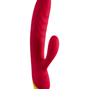 Romp Jazz – Vibrator Rabbit Waterproof, Stimulare Punctul G, Silicon Premium, 21 cm, Ø 3.6 CM