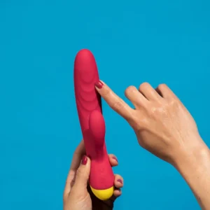 Romp Jazz – Vibrator Rabbit Waterproof, Stimulare Punctul G, Silicon Premium, 21 cm, Ø 3.6 CM