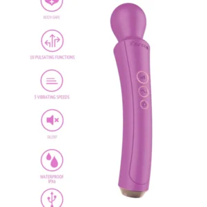 Xocoon Curved Wand - Vibrating Wand