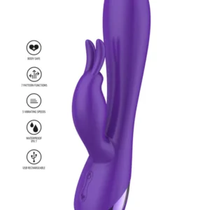 Xocoon Unlimited Love – Vibrator Rabbit cu Stimulare Clitoris si Punctul G