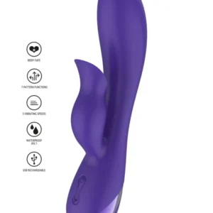 Xocoon Unchained Love – Vibrator Rabbit cu Stimulare Clitoris si Punctul G