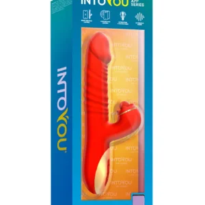 IY - Ascen -Rabbit Vibrator - Thrusting And Waving Vibrator with App - Red