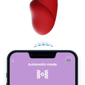 IY - Ascen -Rabbit Vibrator - Thrusting And Waving Vibrator with App - Red