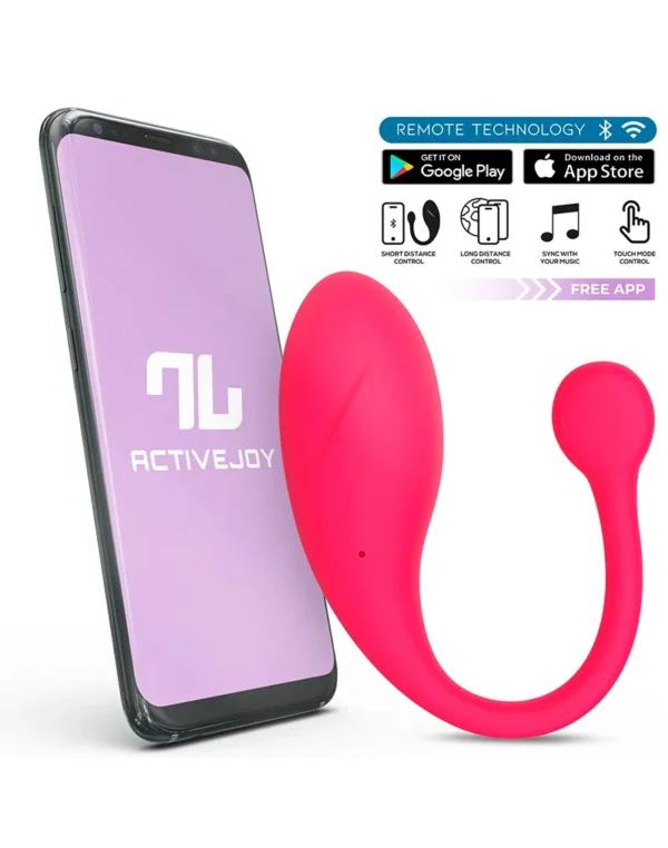 IY - Bulby - Vibrating Egg with App - Dark Pink