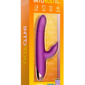 IY - Sendel - Rabbit Vibrator with Beads Ring and App - Purple