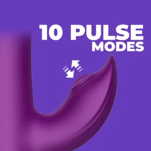 IY - Sendel - Rabbit Vibrator with Beads Ring and App - Purple