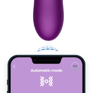 IY - Sendel - Rabbit Vibrator with Beads Ring and App - Purple