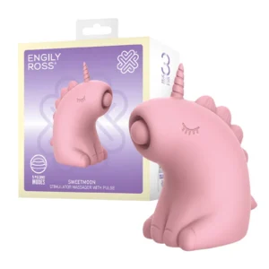 ER - Sweetmoon Unicorn - Massager with Pulse - Soft Pink