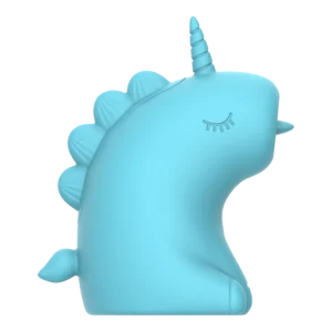 ER - Snowflake Unicorn - Massager with Licking Tongue - Blue