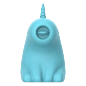 ER - Snowflake Unicorn - Massager with Licking Tongue - Blue