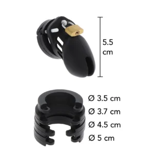 Chastity Cock Cage Silicone Small