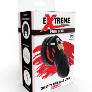 Chastity Cock Cage Silicone Large