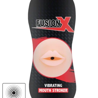 Hidden Desire Mouth Stroker - Masturbator cu vibratii