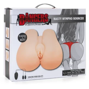 Hidden Nasty Nympho Bouncer - Masturbator realistic cu vibratie